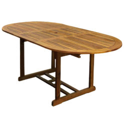 Charles Bentley Large Oval Extendable & Foldable Table